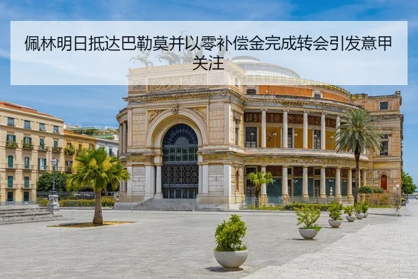 佩林明日抵达巴勒莫并以零补偿金完成转会引发意甲关注
